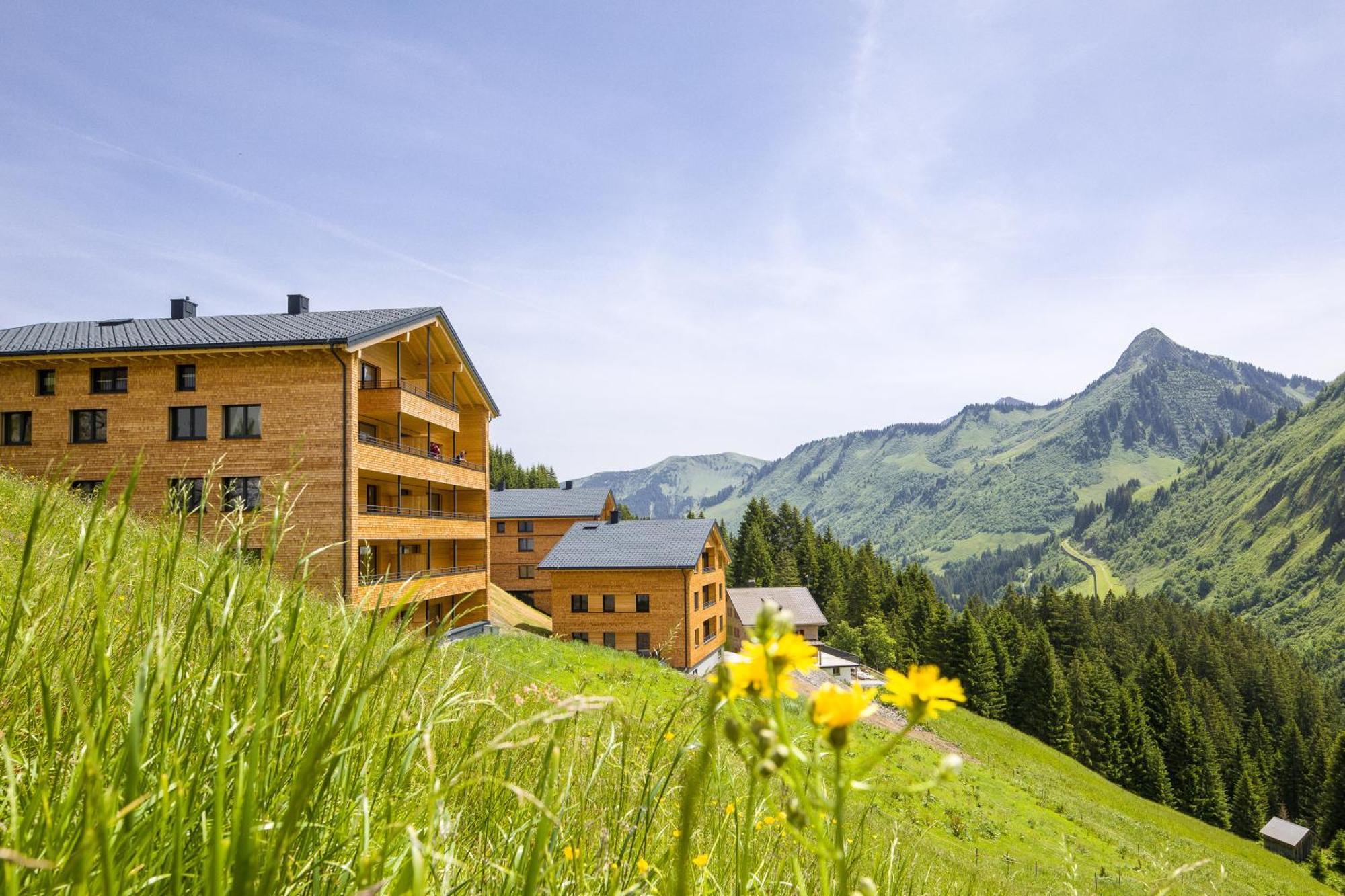 Alpenstolz Damuels Haus 4 - Stilvoll Urlauben In Den Bergen Apartment Luaran gambar